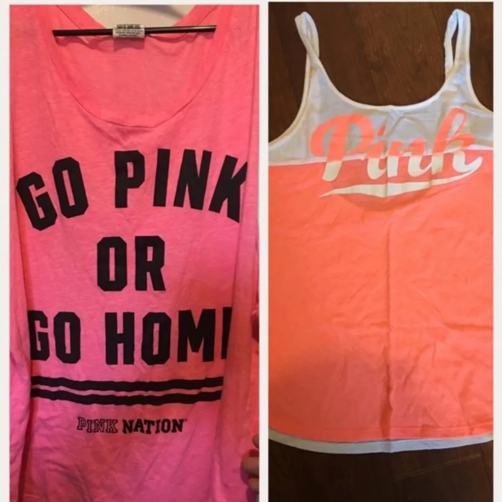 Two pink tops it’s bundles